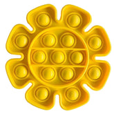 Yellow Flower Pop Bubble Fidget Toy image 1